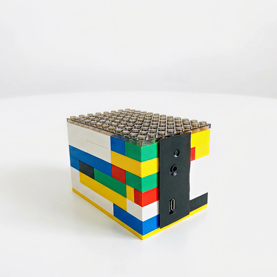 wi-fi streamer made of bricks